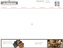 Tablet Screenshot of designmasterfurniture.com